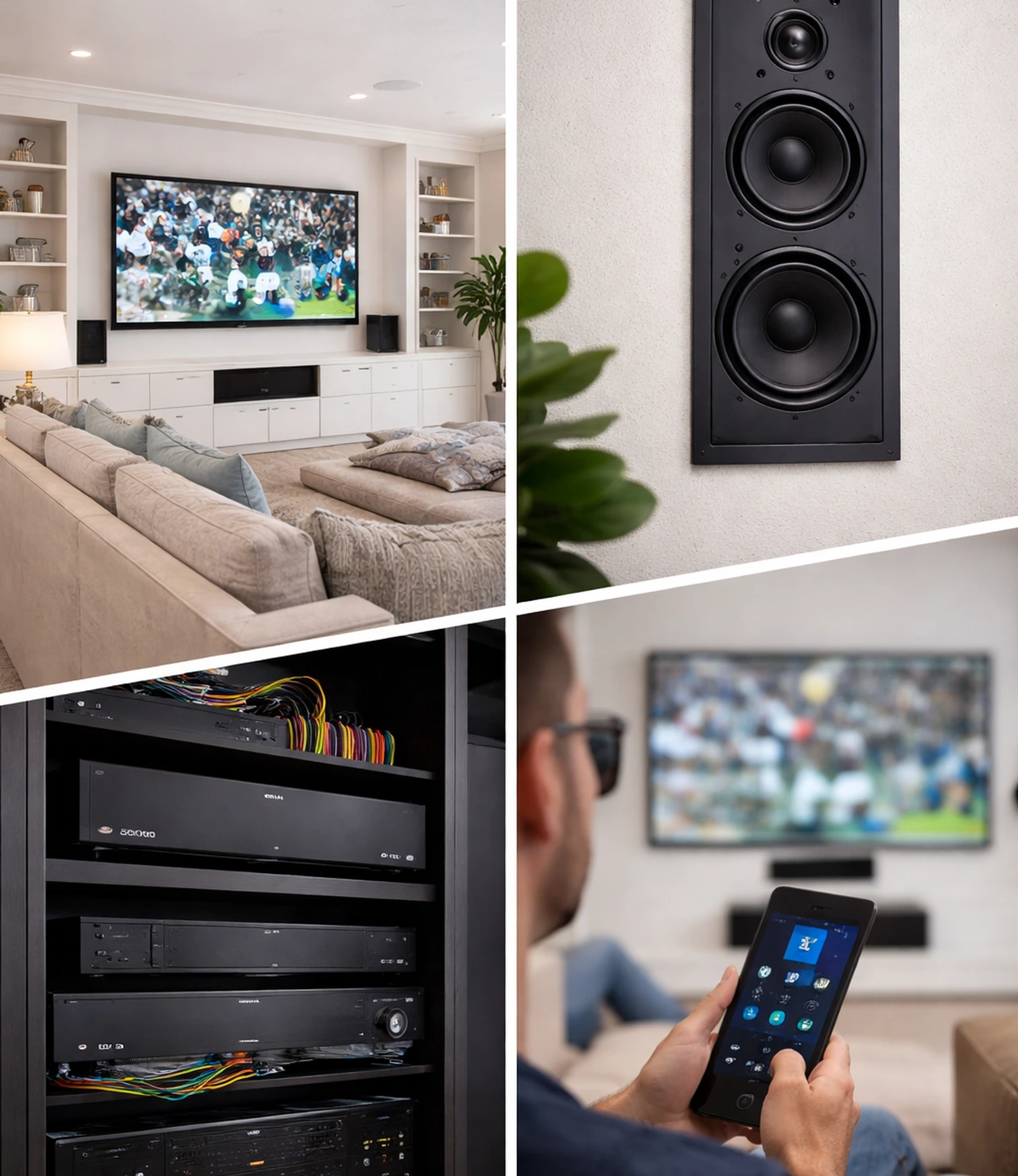 Finished Home Audio Installation Details