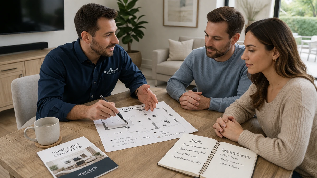 Home Audio Consultation Room Goals Listening Plan