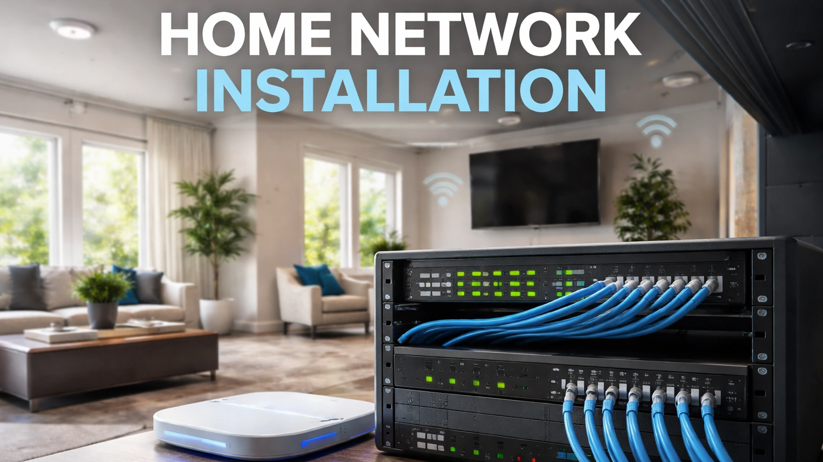 Home Network Installation Featured