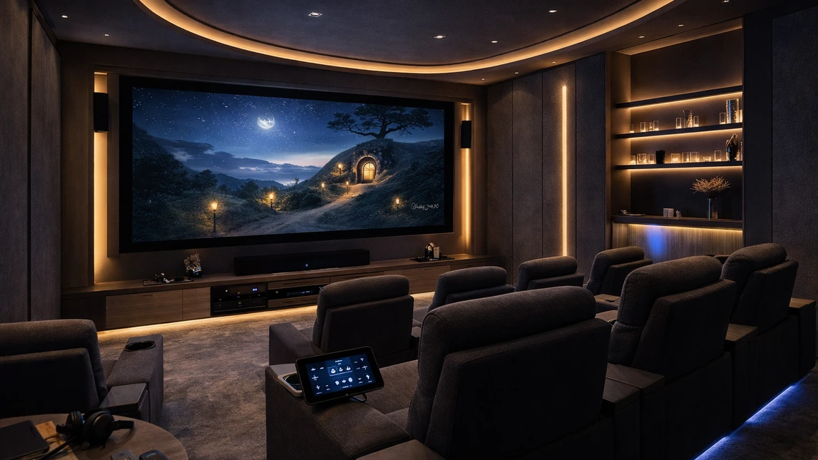 Home Theater Lighting Seating And Viewing Design