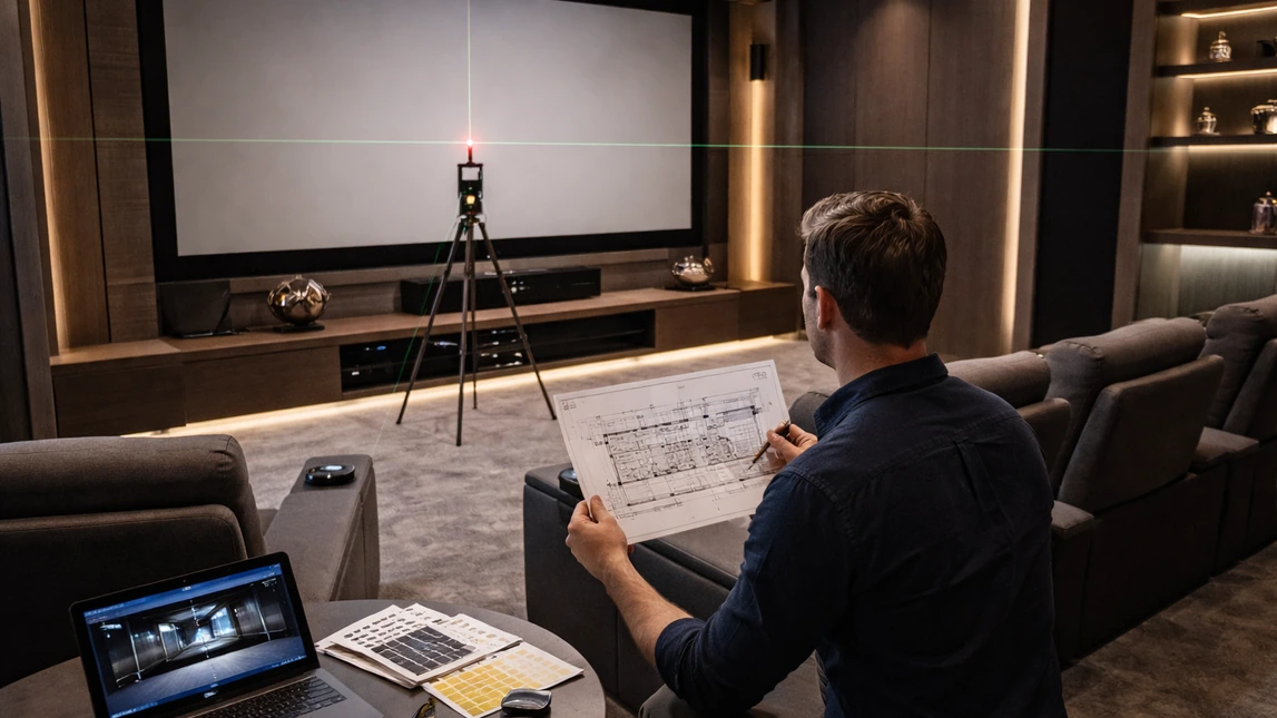 Home Theater Room Layout And Screen Planning