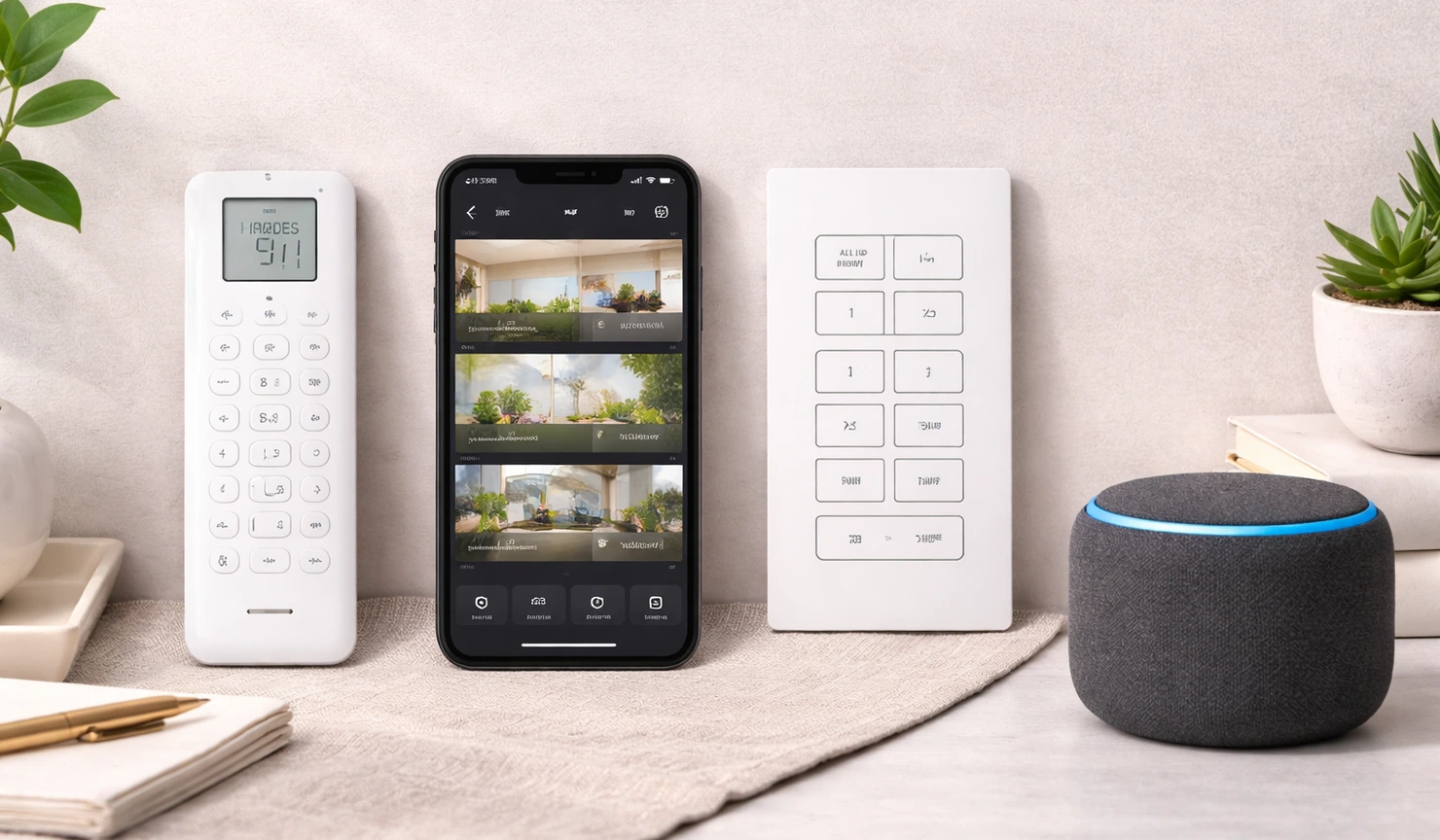 Motorized Blinds Remote App Keypad Voice Control