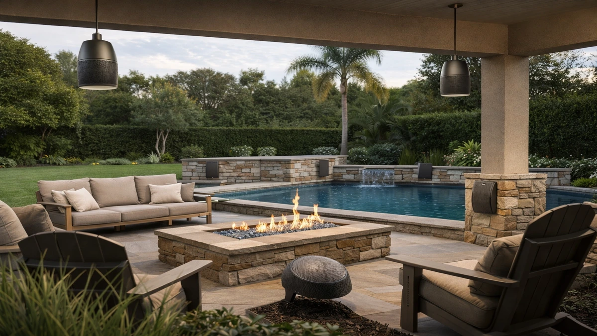 Outdoor Audio Installation Service Outdoor Audio Installation Service