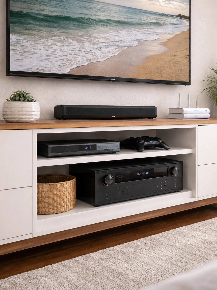 Seamless Peripheral Device Integration Media Console Seamless Peripheral Device Integration Media Console