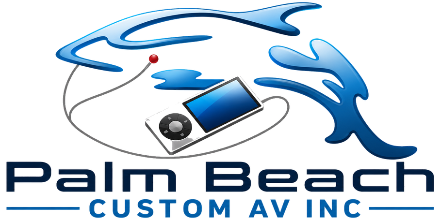 Palm Beach Custom Av Logo