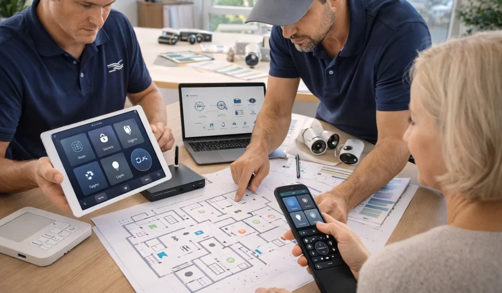 Smart Home Automation Installation Planning